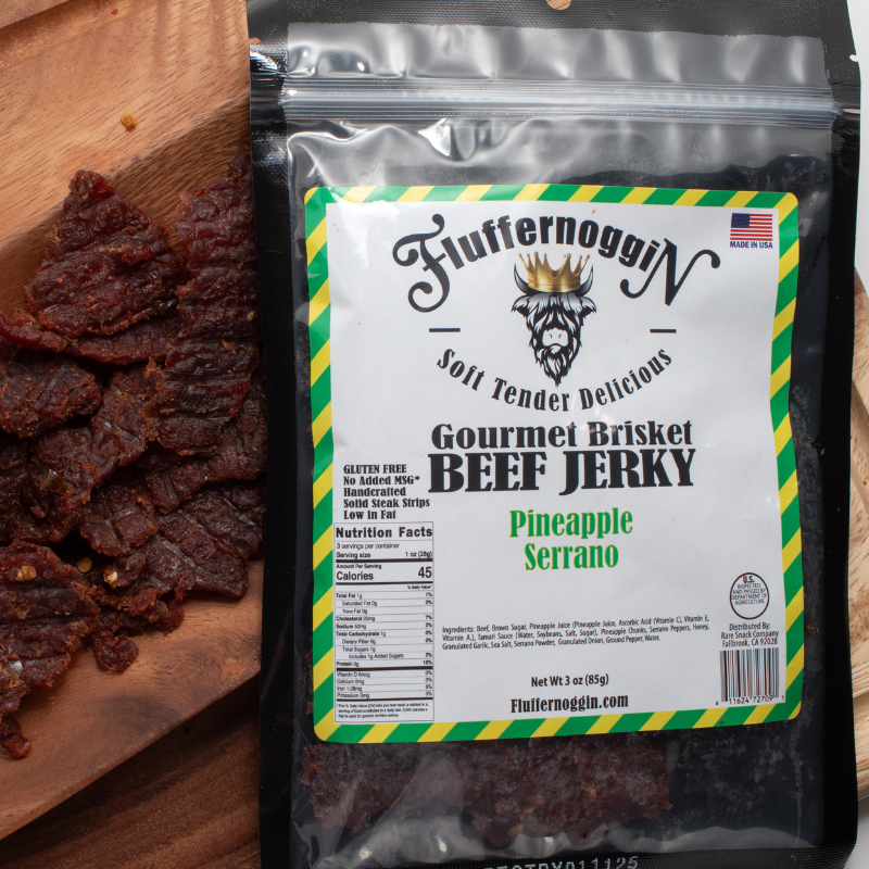 Pineapple Serrano Craft Beef Jerky
