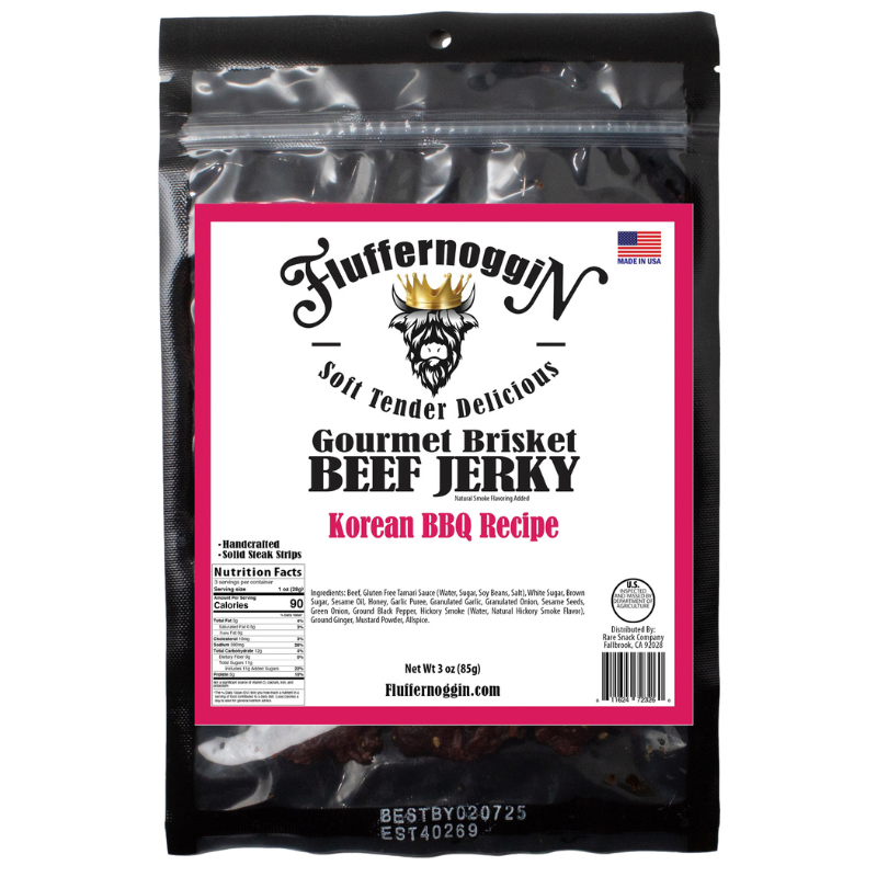 Korean BBQ Craft Beef Jerky
